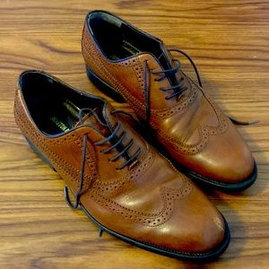 Johnston & Murphy wingtip shoes